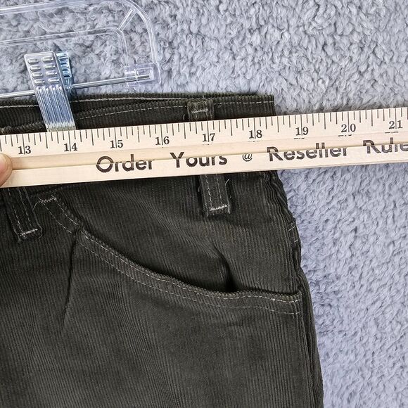 Vintage Levi's 515 Men's Green Straight Leg Jeans 90's Size 38 x 30 - Picture 10 of 13